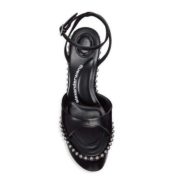 Alexander Wang Nova Ankle Strap 145 Studded Platform High Heel, New, Size 35.5 - Picture 6 of 16